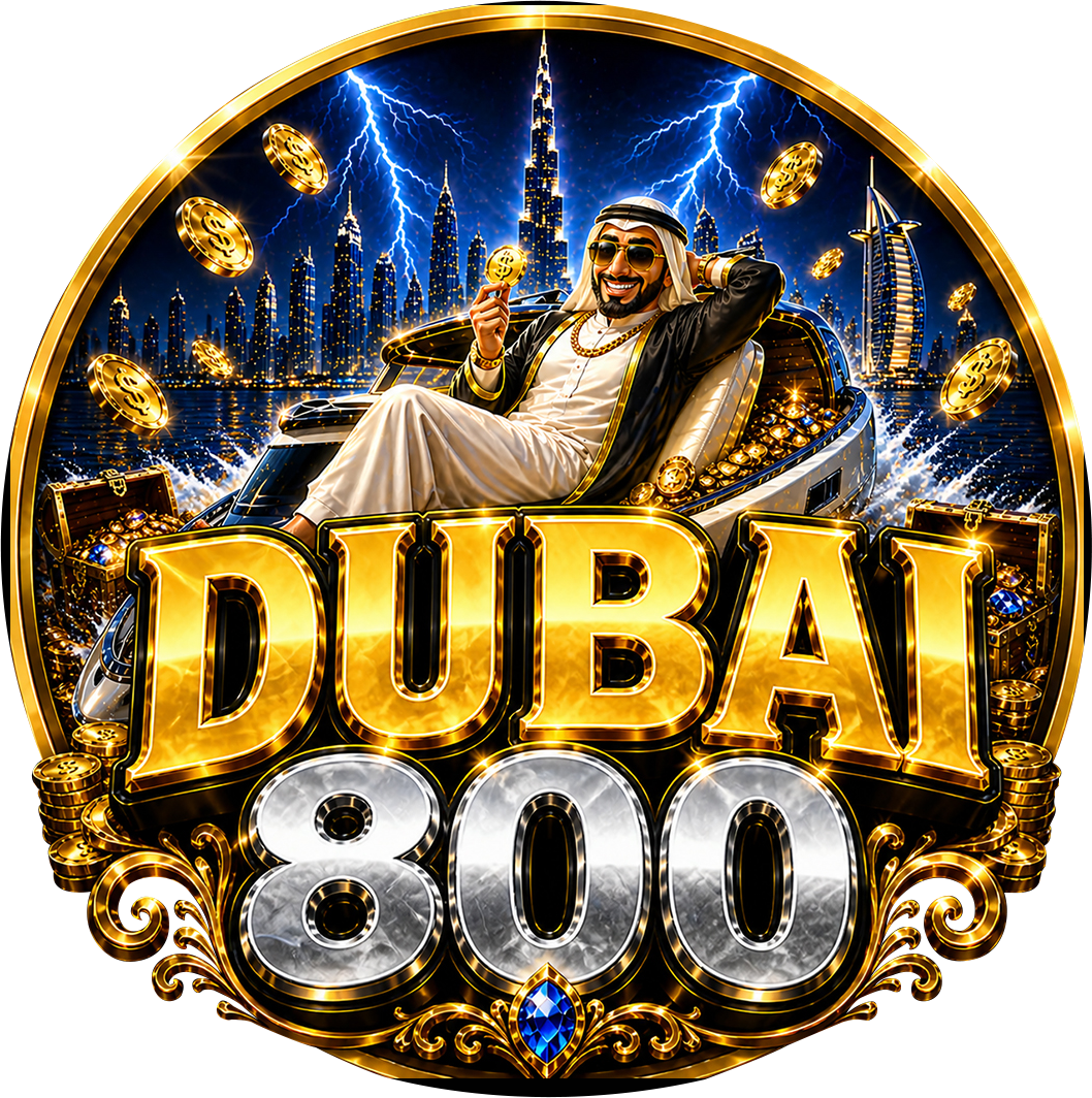 DUBAI800 เว็บเดิมพันออนไลน์ อันดับ 1 สล็อต บาคาร่า แทงบอล ครบจบในเว็บเดียว